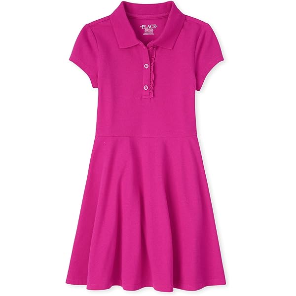 ワンピース Scalloped Polo Dress / navy Msize Deck Polo Dress - Navy, XL | Nautica